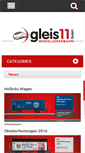 Mobile Screenshot of gleis-11.de
